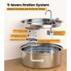 imageoneisall Dog Water Fountain Bowl Dispenser 7L Quiet Automatic Stainless Steel Pet Water Fountain for Large Dog100 BPAFree for Cats and Small and Medium LargeSized Dogs