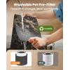 imageoneisall Pet Air Purifier with Washable Filter Covers Up to 1200 Ft Quiet Home Pets Air Cleaner Upgrade for Pet Hair DanderSmell Odor and Allergies with 3in1 HEPA Filter