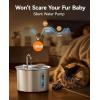 imageoneisall Stainless Steel Cat Water Fountain 2L Water Fountains for Cats Indoor Dishwasher Safe with Quiet Pump and 3 Replacement Filters Automatic Pet Water Fountain Faucet Spout DesignCat Fountain