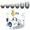 image6Pcs Attachment Guide Comb Guards for BM1 Dog Grooming Vacuum Blow Dryer and Clippers 3mm25mm Cut Length