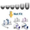 image6Pcs Attachment Guide Comb Guards for BM1 Dog Grooming Vacuum Blow Dryer and Clippers 3mm25mm Cut Length