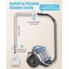 imageoneisall Dog Brush Vacuum Attachment  4 Grooming Tools for Deshedding 114Inch to 2Inch Hose Compatibility