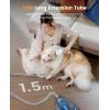 imageoneisall Dog Brush Vacuum Attachment with 115 Universal AdapterDog Vacuum Brush for Shedding with 15m Extension Tube for Home CleaningCompatible with Most Round Vacuum Cleaners