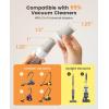 imageoneisall Dog Brush Vacuum Attachment with 115 Universal AdapterDog Vacuum Brush for Shedding with 15m Extension Tube for Home CleaningCompatible with Most Round Vacuum Cleaners