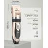 imageoneisall Dog Clipper Low Noise Dog Grooming Kit with Rechargeable Dog Shaver Cordless Electric Quiet Hair Clipper Set for Dog Cats PetsGoldGold