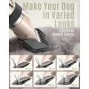 imageoneisall Dog Clipper Low Noise Dog Grooming Kit with Rechargeable Dog Shaver Cordless Electric Quiet Hair Clipper Set for Dog Cats PetsGoldGold