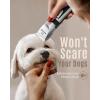 imageoneisall Dog Clippers Low Noise 2Speed Quiet Dog Grooming Kit Rechargeable Cordless Pet Hair Clipper Trimmer Shaver for Small and Large Dogs Cats Animals GoldSilver
