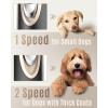 imageoneisall Dog Clippers Low Noise 2Speed Quiet Dog Grooming Kit Rechargeable Cordless Pet Hair Clipper Trimmer Shaver for Small and Large Dogs Cats Animals GoldGold