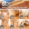 imageoneisall Dog Grooming Vacuum Pet Grooming Vacuum with Clipper Nail Grinder 15L Dust Cup Dog deshedding Vacuum Brush with 7 Pet Grooming Tools for Shedding Pet Hair Home CleaningBlue