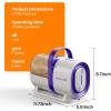 imageoneisall Dog Grooming Vacuum Pet Grooming Vacuum with Clipper Nail Grinder 15L Dust Cup Dog deshedding Vacuum Brush with 7 Pet Grooming Tools for Shedding Pet Hair Home CleaningPurple
