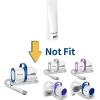 imageoneisall Replacement Flat Nozzle for BM1 Dog Grooming Vacuum Blow Dryer and Clippers