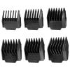 image6Pcs Attachment Guide Comb Guards for oneisall Low Noise Dog Clippers 16 3mm18mm Cut Length Black
