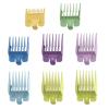 image8Pcs Plastic Replacement Guide Combs Guards for oneisall Metal Dog Clippers 18 inch to 1 inch