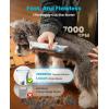 imageoneisall 4 in 1 Dog Grooming Kit with LCD Display Dog Hair Trimmer for Paw Nail Grinder Rechargeable 2000 mAh Pet Clippers