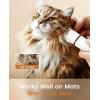 imageoneisall Cat Grooming Kit 3 in 1 Quiet Cat Clippers for Thick Matted Paw Hair Trimmer Heavy Coat Butt Shaver Cordless Pet Clippers Fur Trimmer for Dogs and Other Small Animals at Home Travel