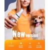 imageoneisall Dog Paw TrimmerCorldless Quiet Pet Paw Trimmer with Double BladesLow Noise 2 Speed Dog Grooming Clippers for Paws Eyes Ears Face RumpWhite