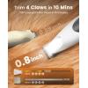 imageoneisall Low Noise Dog Paw Trimmer with LED Light Paw Trimmer for Dogs 08inch Widen Blade 35dB Cordless Electric Pet Paw Grooming Clippers for Paws Ears Face Rump