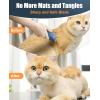 imageoneisall Pet Clipper for Cat Matted Hair Pet Shaver for Cats Quiet Pet Clippers Waterproof Cordless Cat Clippers for Matted Hair Long Hair with Storage Bag GreenBlue