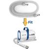 imageoneisall Pet Vacuum Kits Accessories new version HoseOnly for consistent front and rear joints