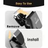 imageoneisall Quiet Cat Clippers for Matted ampamp Long Hair 2Speed Cordless Pet Shaver Grooming Kit for Cats Small Dogs ampamp Animals BlueBlack