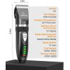 imageoneisall Quiet Cat Clippers for Matted ampamp Long Hair 2Speed Cordless Pet Shaver Grooming Kit for Cats Small Dogs ampamp Animals BlueBlack