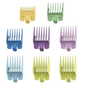 image8Pcs Plastic Replacement Guide Combs Guards for oneisall Metal Dog Clippers 18 inch to 1 inch