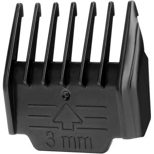 imageAttachment Guide Comb Guards for oneisall Low Noise Dog Clippers 1 3mm18Inch Cut Length Black for 26225202003DEP2X3X23mm