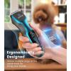 imageOneisall Dog Clippers for Grooming  2Speed Super Power 50dB Quiet Rechargeable Cordless Trimmer With Detachable Stainless Steel Blade for Small ampamp Large Dogs With Thick Coats
