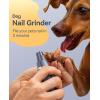 imageoneisall Dog Clippers Grooming Kit 4 in 1 Low Noise Dog Paw TrimmerampampDog Nail GrinderIPX7 Waterproof Cordless Dog Trimmer Shaver for Small Dogs and Cats