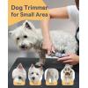 imageoneisall Dog Clippers Grooming Kit 4 in 1 Low Noise Dog Paw TrimmerampampDog Nail GrinderIPX7 Waterproof Cordless Dog Trimmer Shaver for Small Dogs and Cats