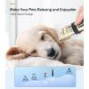 imageoneisall Dog Clippers and Dog Paw Trimmer Kit 2 in 1 Low Noise Cordless Dog Clippers for Grooming Pet Hair Trimmers for Small and Large Dogs Cats AnimalsGold  Black