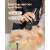 imageoneisall Dog Clippers for Grooming Doodles Poodles Thick Curly HairLow Noise Heavy Duty Dog Grooming Kit with Detachable Metal Blades