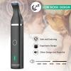 imageoneisall Dog Clippers with Double BladesCordless Small Pet Hair Grooming TrimmerLow Noise for Trimming Dogs Hair Around Paws Eyes Ears Face Rump WhiteBlack