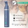 imageoneisall Dog Clippers with Double BladesCordless Small Pet Hair Grooming TrimmerLow Noise for Trimming Dogs Hair Around Paws Eyes Ears Face Rump WhiteTeal