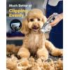 imageoneisall Dog Grooming Kit for Heavy Thick HairampampCoatsLow Noise Rechargeable Cordless Waterproof Dog Clippers for Grooming AnimalsampampPetsPet Shaver with Stainless Steel Blade and Paw Trimmer