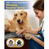 imageoneisall Dog Grooming Kit for Heavy Thick HairampampCoatsLow Noise Rechargeable Cordless Waterproof Dog Clippers for Grooming AnimalsampampPetsPet Shaver with Stainless Steel Blade and Paw Trimmer