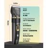 imageoneisall Dog Clippers Low Noise Pro Dog Grooming Clippers Kit with Rechargeable Cordless Shaver Trimmer for Dogs Cats IPX7 Waterproof Pet Clippers Grooming at Home