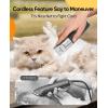 imageoneisall Cat ClippersQuiet Cat Hair Trimmer for Matted HairRechargeable Cat Grooming Supplies for ThickCurlyFin HairCordless Cat Grooming Kit