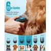 imageoneisall Dog Clippers for Grooming for Thick Coats with Detachable Stainless Steel Blade Cordless Rechargeable Dog Grooming Kit for Full Body DTJ001