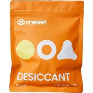 imageoneisall 6 Packs Pet Dry Food Desiccant Bag for Automatic Cat Feeders Keep Pet Food Dry and Fresh Suitable for All of oneisall Cat Feeders