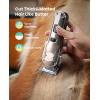 imageoneisall Dog Clippers for Grooming ThickHeavy Coats 4in1 Dog Grooming Kit Low Noise with Stainless Steel Blade Cordless Dogs Paw Trimmer Pet Nail Grinder for Small ampamp Large Dogs Cats Animals