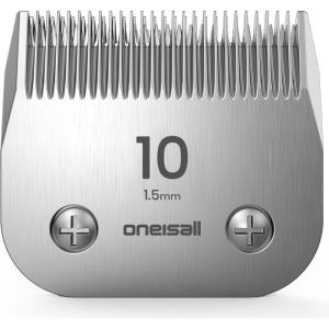 imageoneisall Grandmaster Pro 1 Profesional Dog Grooming Clipper Replacement Blade Ultra Edge Dog Clipper Blade  Constructed of Carbonized Steel Resists Heat ampamp Rust with LongLasting Sharp Edges3010