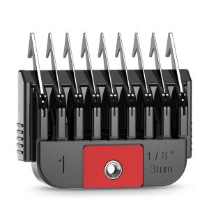 imageoneisall Proffesional Dog Grooming Clipper Replacement Stainless Steel Attachment Guide Comb Detachable Blade Pet Clippers  2 14 Inch Cut Length Purple18