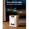 imageOneisall Air Purifiers for Home Pets with DoubleSided InletPet Air Purifier with Washable FiltersHome Large Room Up To 2200FtCADR 320mh25dBPM25 DisplayAir Purifier for Pets HairSmokePP02