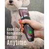 imageOneisall Low Noise Dog Clippers 2Speed Quiet Grooming Kit Rechargeable Cordless Pet Hair Clipper Trimmer Shaver for Small and Large Dogs Cats Animals Dark PlumDark Plum