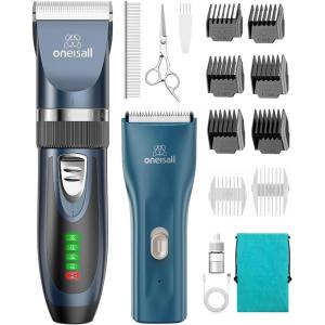 imageoneisall Cat Clippers for Matted ampamp Long Hair Quiet Cordless Pet Shaver  2 Speed Grooming Kit for Cats Small Dogs ampamp Animals