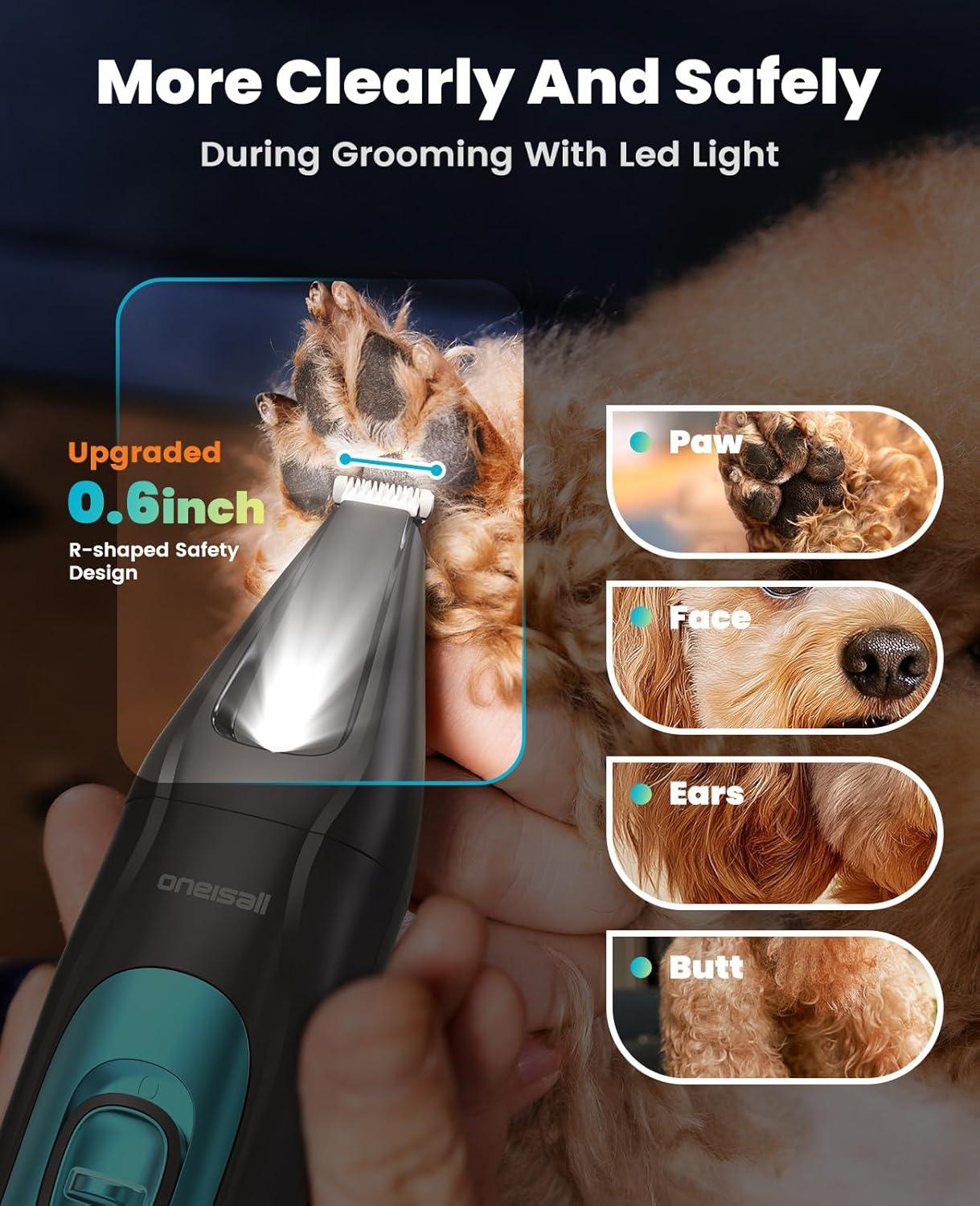 imageoneisall Dog Clippers with Paw Trimmer Replacement