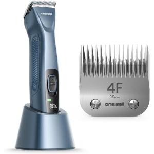 imageoneisall Cordless Professional Dog Grooming Clippers with Replacement Blade 4