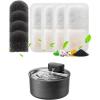 image4pcs Replacement Filters for 32L Wireless Cat Water Fountain 2 Months Set of Replacement Filters and Sponges