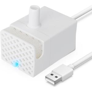 imageoneisall Dog Water Fountain for Large Dogs7L230oz18G Stainless Steel Dog Fountain Super Quiet with Triple FiltrationGreat for Large Dogs Water Pump Upgraded for PWF002Water Pump upgraded for PWF002